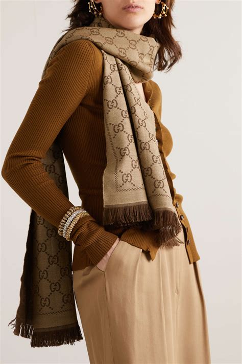 foderino sciarpe gucci|net a porter Gucci scarves.